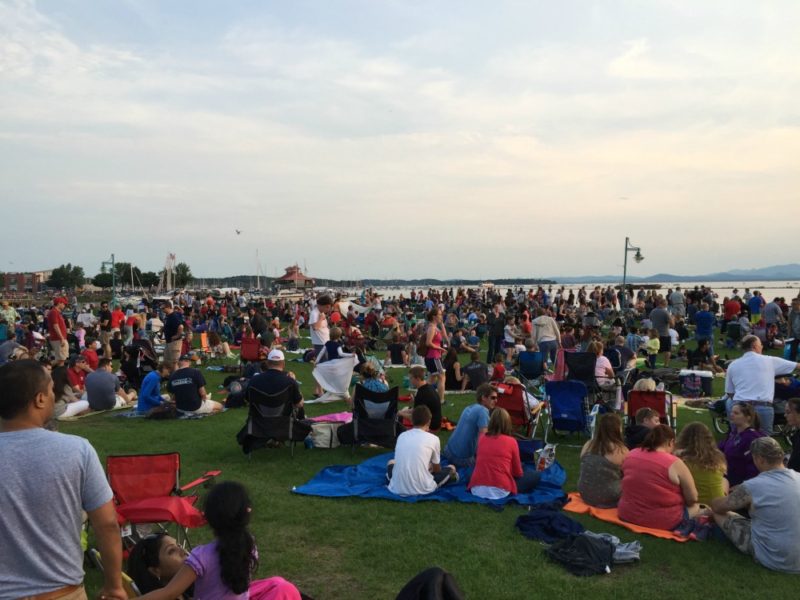 Independence Day Fireworks, Burlington, VT A Nation of Moms