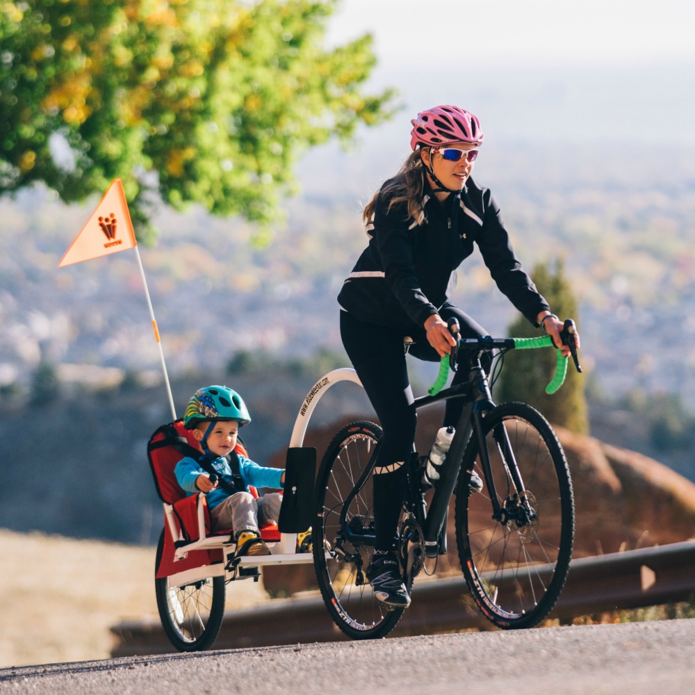 cycling with a trailer