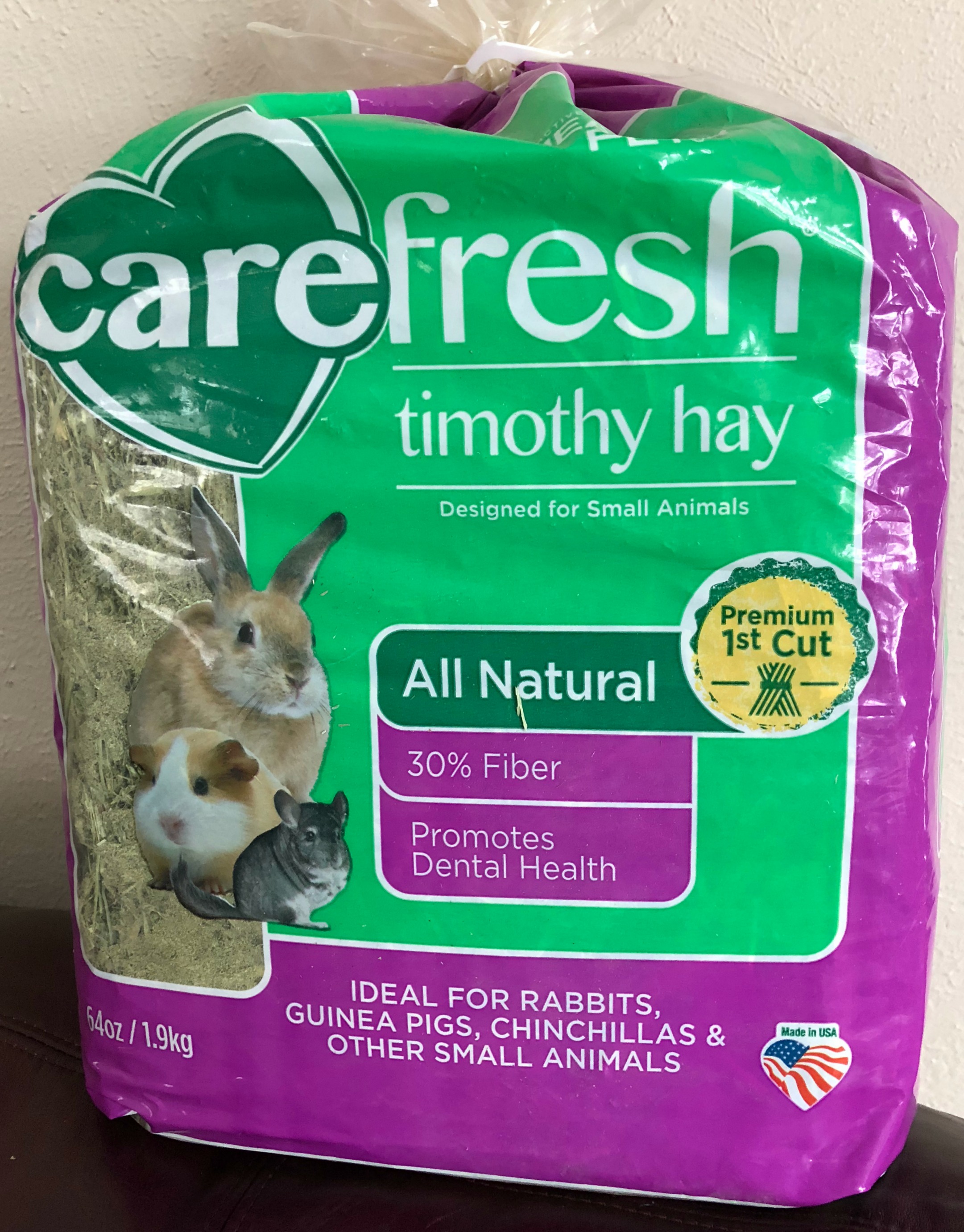 CareFresh Timothy Hay Small Animal Food 