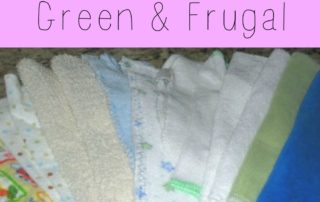 Cloth Wipes: Green & Frugal