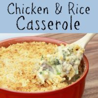 Chicken & Rice Casserole