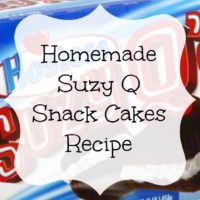 Homemade Suzy Q recipe