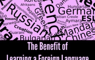The Benefit of Learning a Foreign Language in the Early Childhood Years