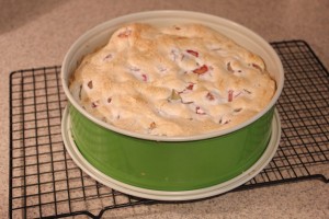 Rhubarb Cake with Murbeteig Crust