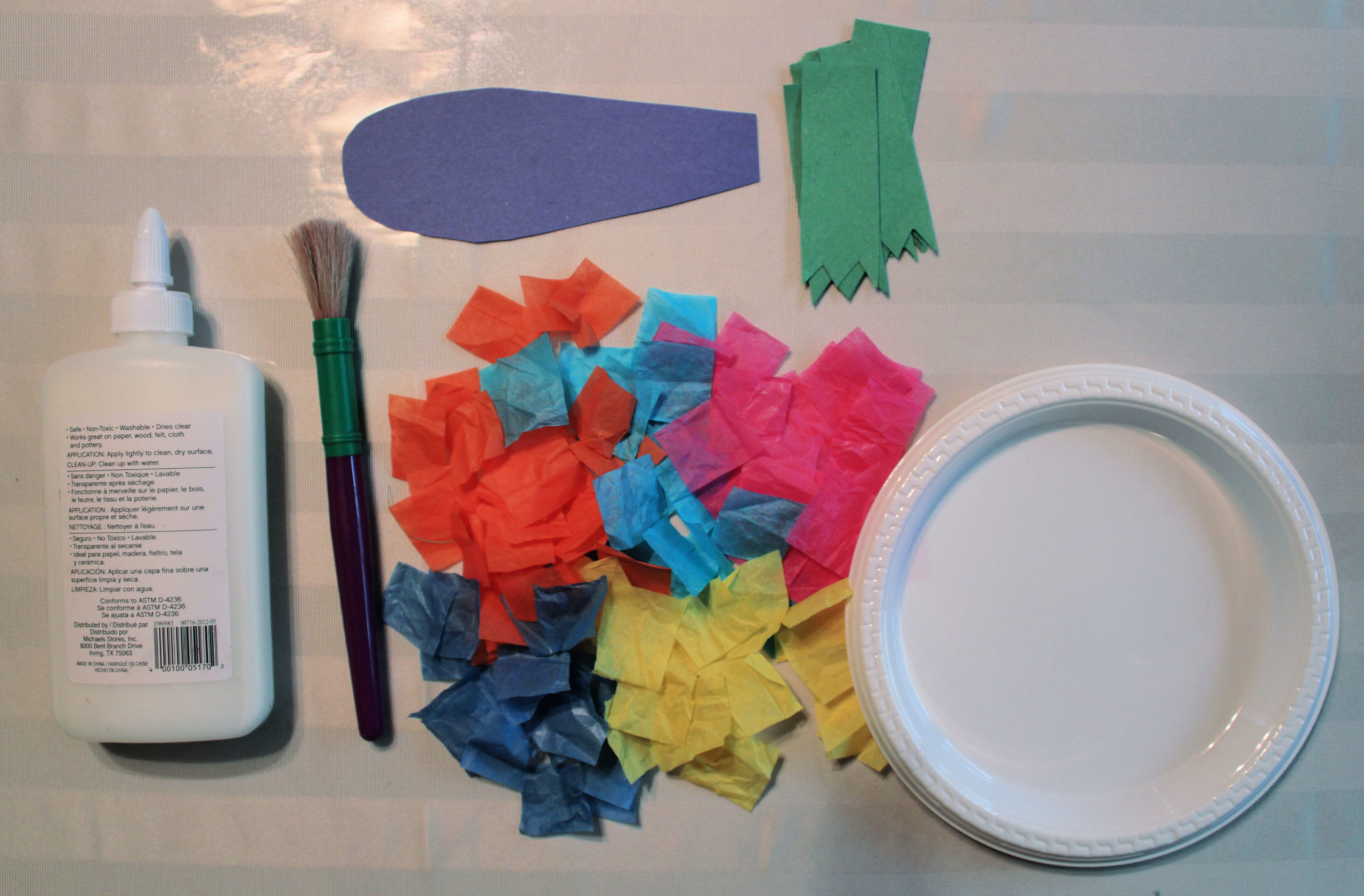 Tissue Paper Mosaic Turtle Craft A Nation of Moms