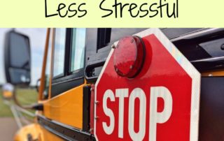 Make School Mornings Less Stressful