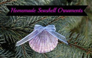 Homemade Seashell Ornaments