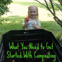 What you need to get started with composting