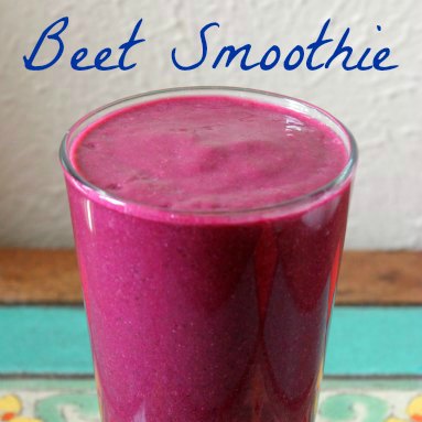 Beet Smoothie - A Nation of Moms