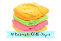10 Reasons to Cloth Diaper