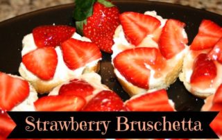 Strawberry Bruschetta