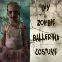 DIY Zombie Ballerina Costume