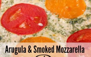 Arugula & Smoked Mozzarella Pizza