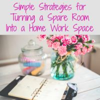 Simple Strategies for Turning a Spare Room Into a Home Work Space