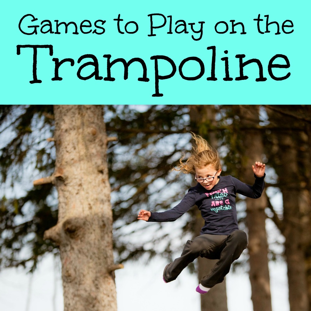 Games Play on the Trampoline - A of