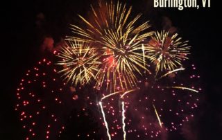 Independence Day Fireworks Burlington Vermont
