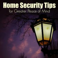 Home Security Tips