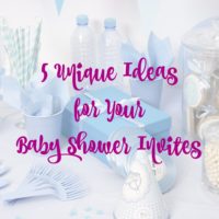 Baby Shower Invites