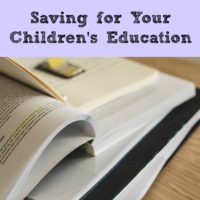 Saving for your Children's Education