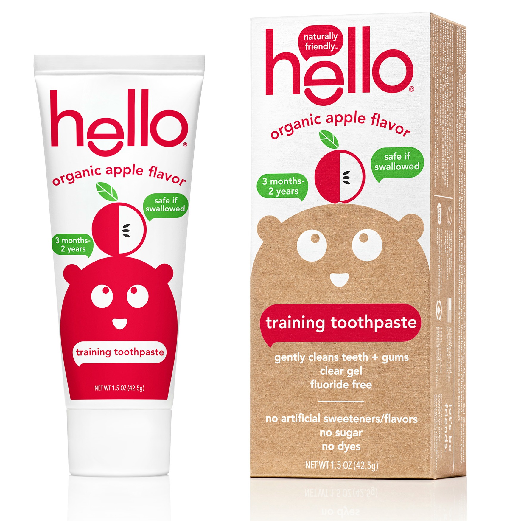 Natural friend. Детская зубная паста Органик. Hello Fluoride Toothpaste. Зубная паста яблоко. Toothpaste Design.
