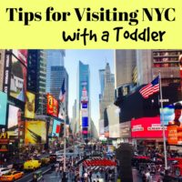 NYC with a Toddler