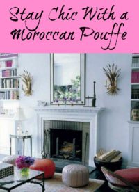 Moroccan Pouffe