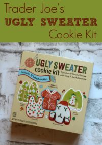 Trader Joes Ugly Sweater Cookie Kit