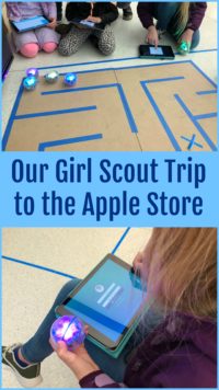 Girl Scout Troop Apple Store