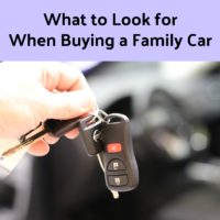 What to Look for When Buying a Family Car