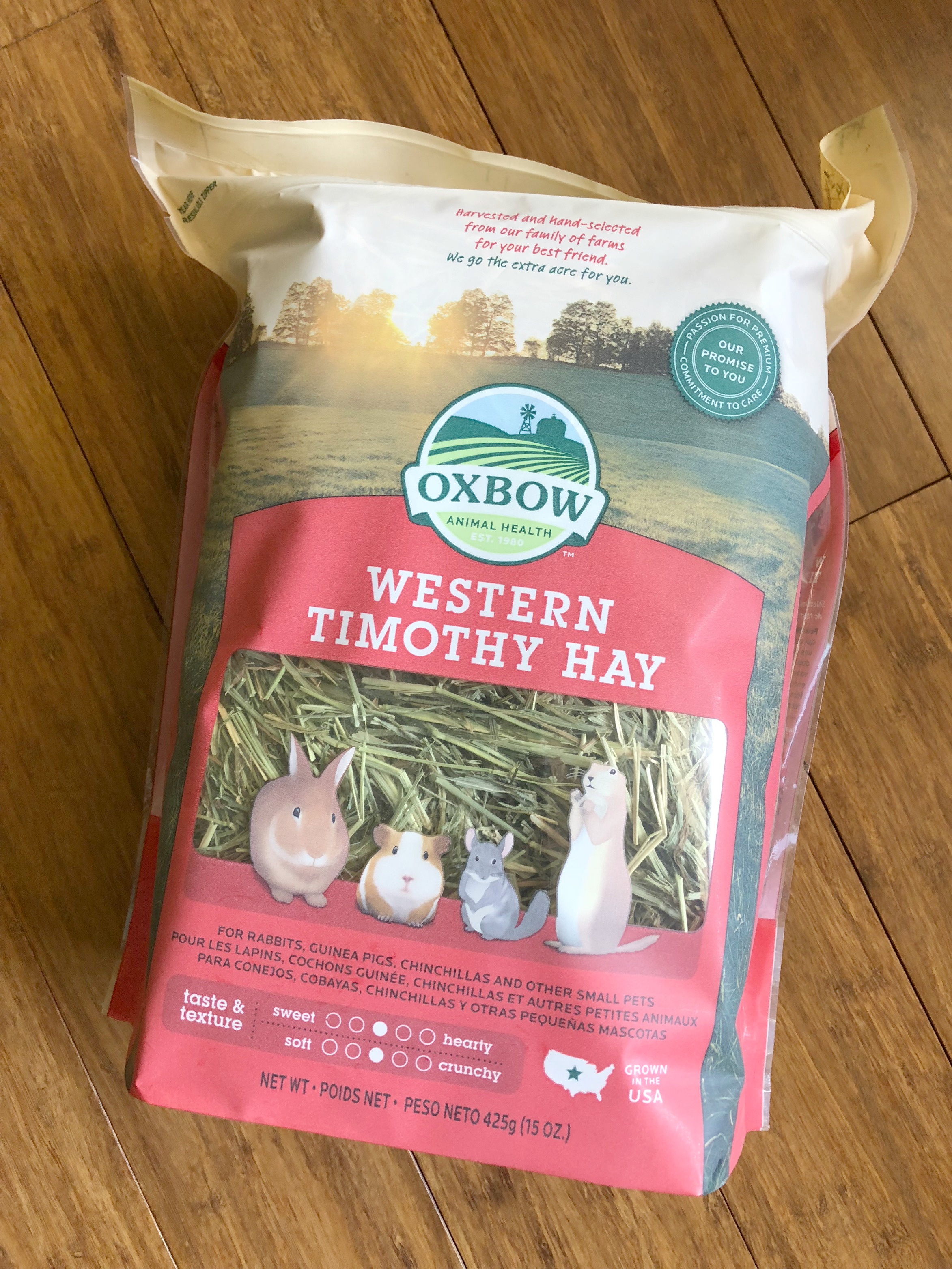 Guinea Pig Essentials Oxbow Western Timothy Hay from A