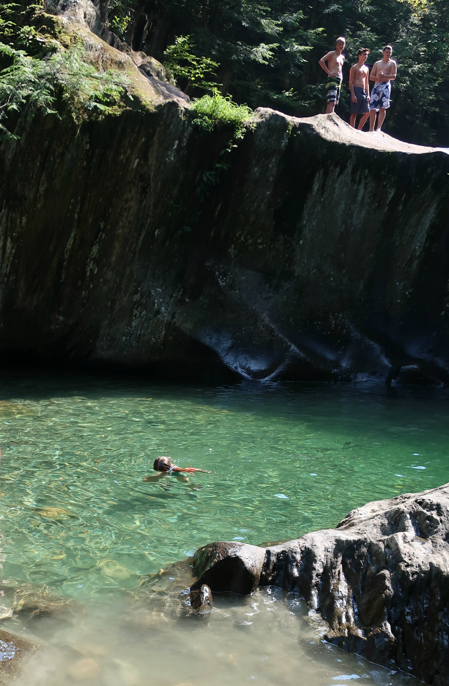 Warren Falls Swimming Hole, Vermont