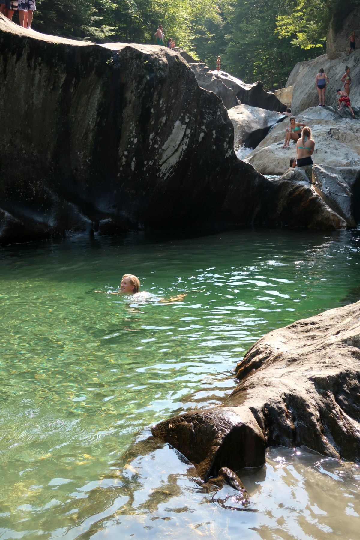 Warren Falls Swimming Hole, Vermont