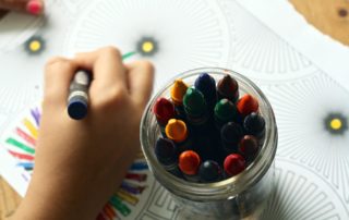 Crayons child school