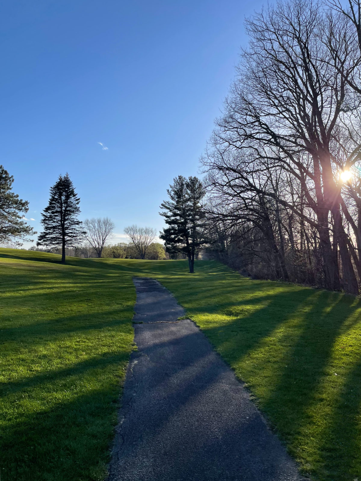 Western Turnpike Golf Course Walking Paths, Guilderland, NY A Nation