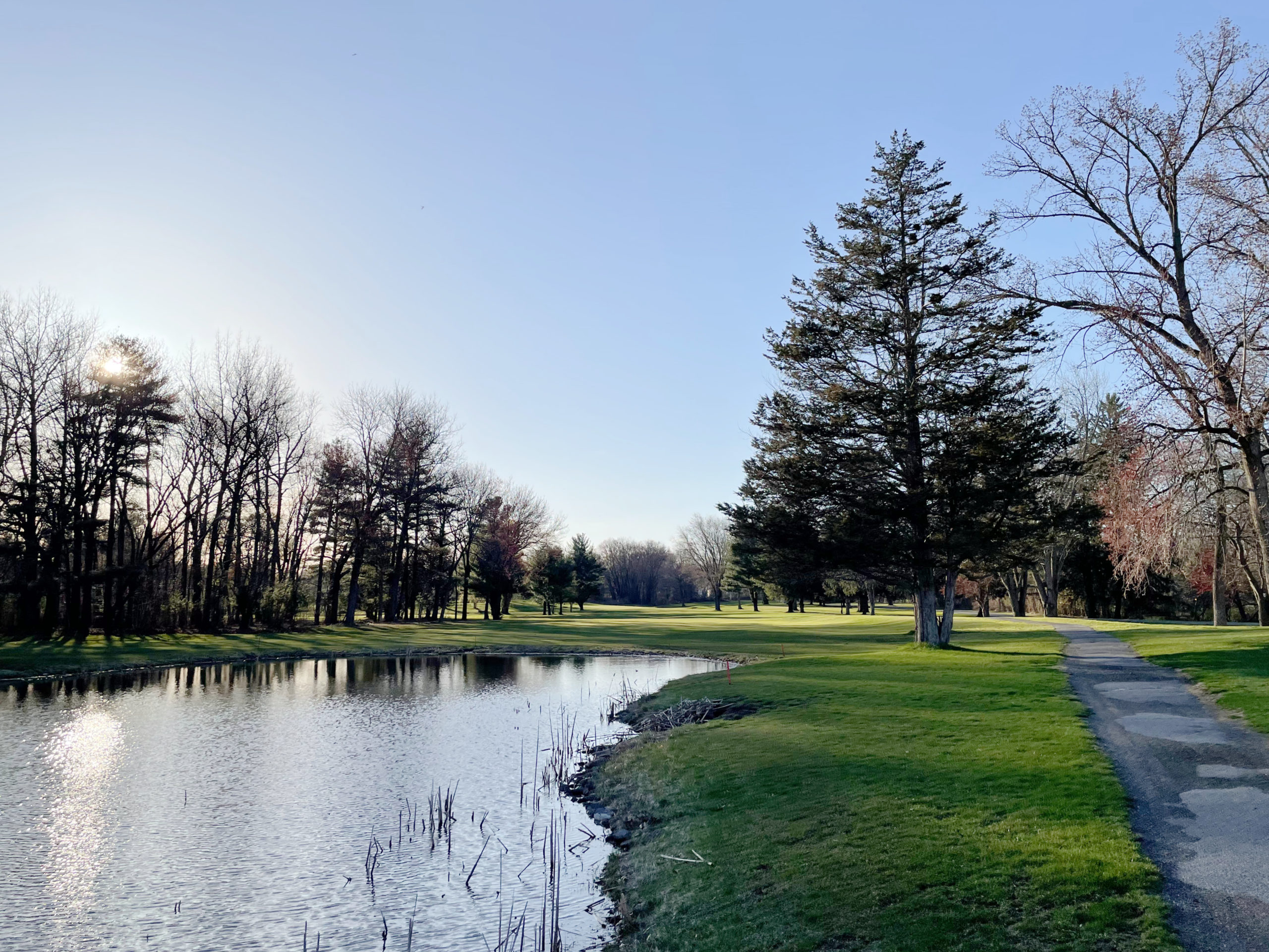 Western Turnpike Golf Course Walking Paths, Guilderland, NY A Nation