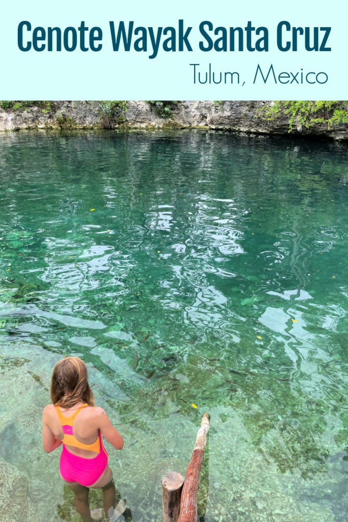 Cenote Wayak Santa Cruz Tulum Mexico A Nation of Moms