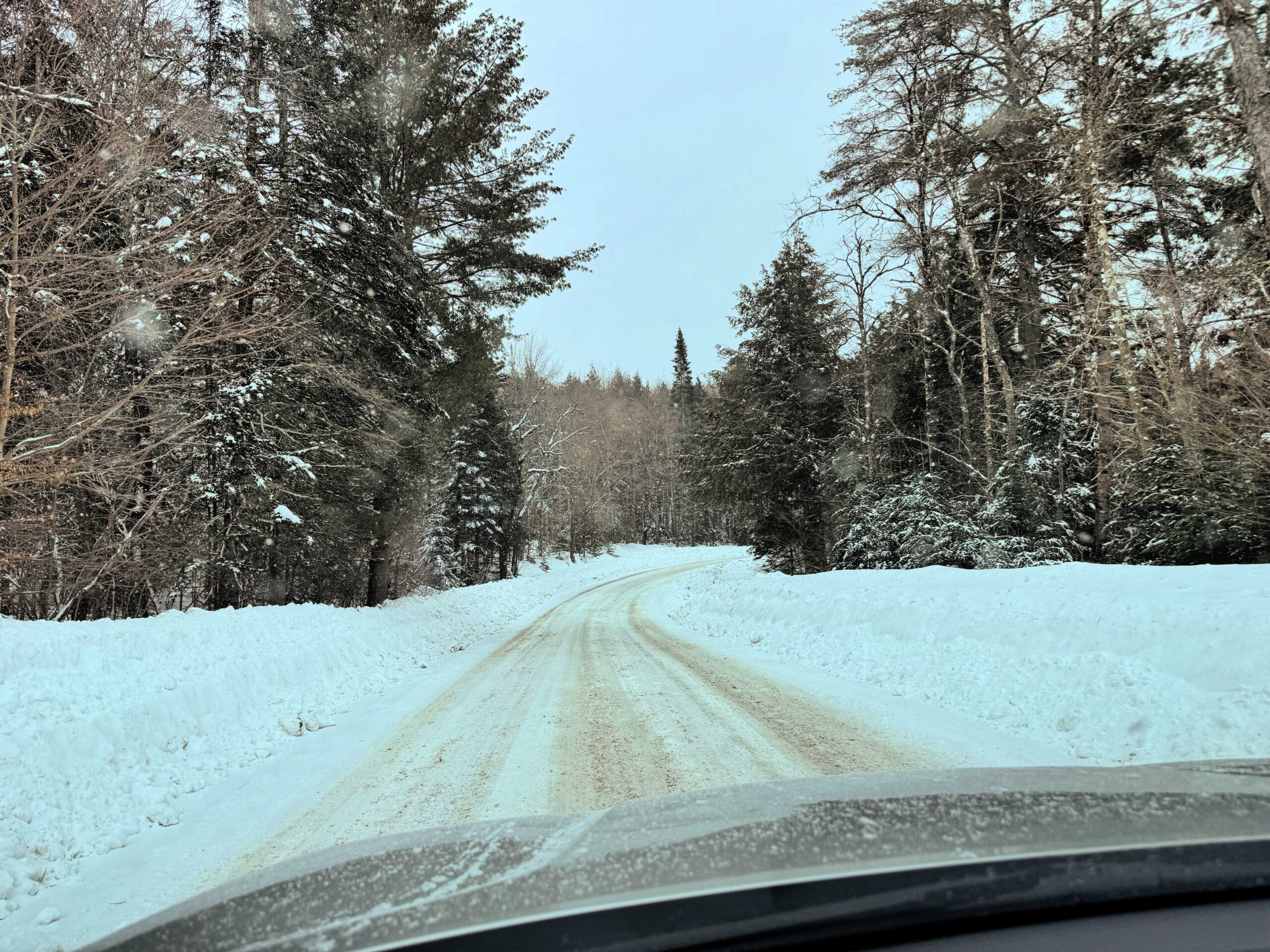 Lapland Lake Nordic Center road.